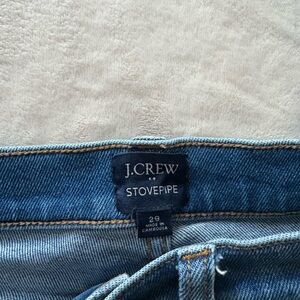 J.Crew Blue Stovepipe Jeans